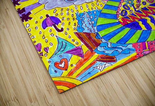 Abstract Colourful Doodles  Catriona Roberts Nature Photography and Designs puzzle