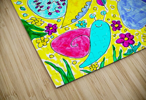 Abstract Cute Snails Catriona Roberts Nature Photography and Designs puzzle