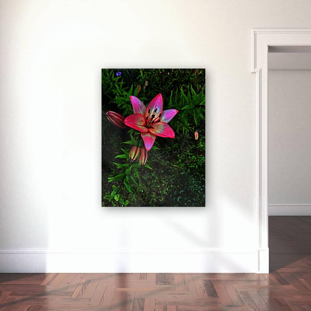 Vibrant Lilies  Reproduction
