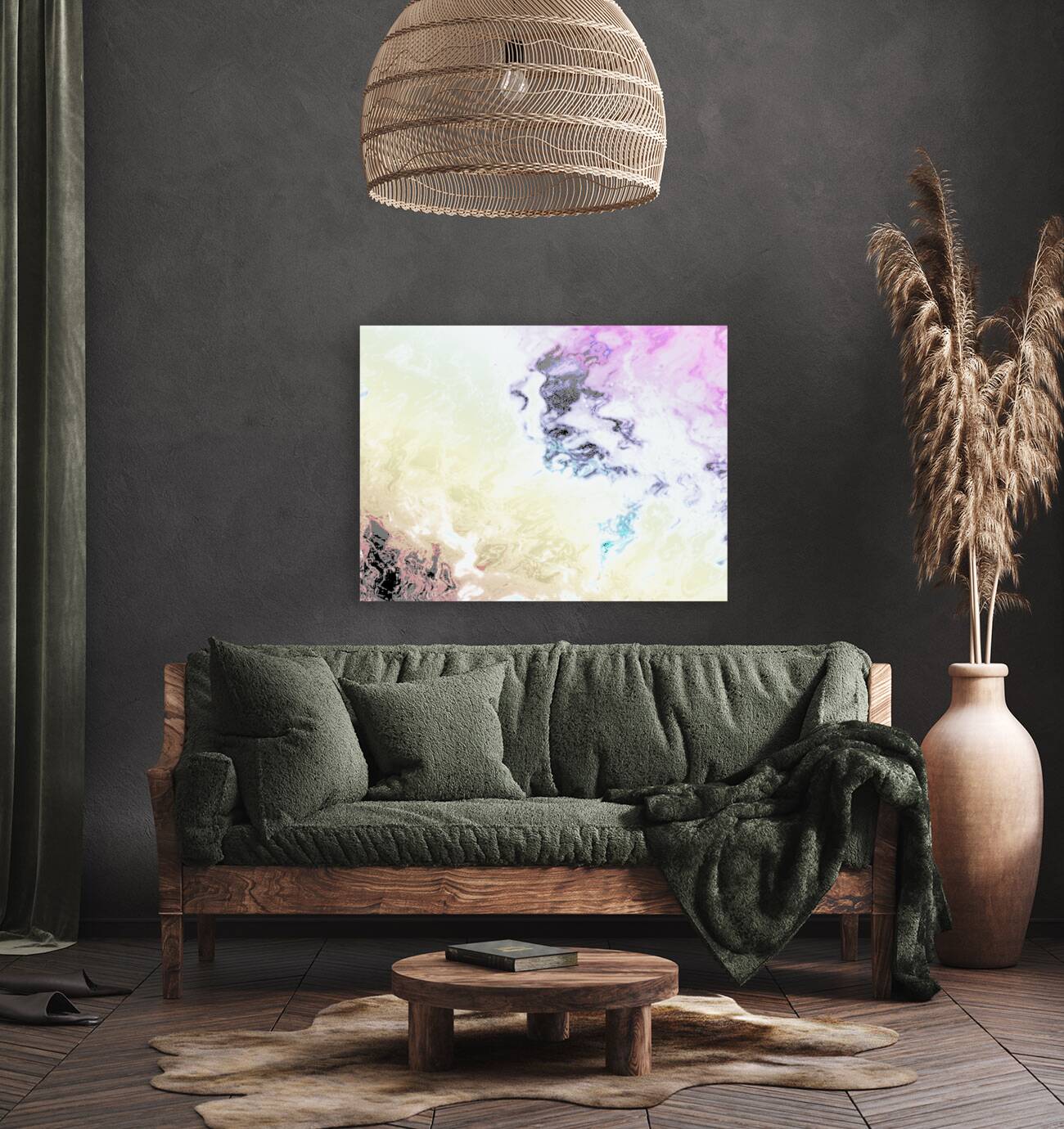 Pastel Abstractions Reproduction