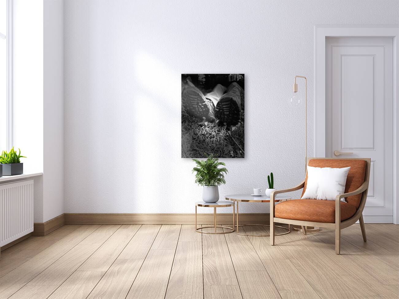 Scenes from the Trail- Resting Too Reproduction