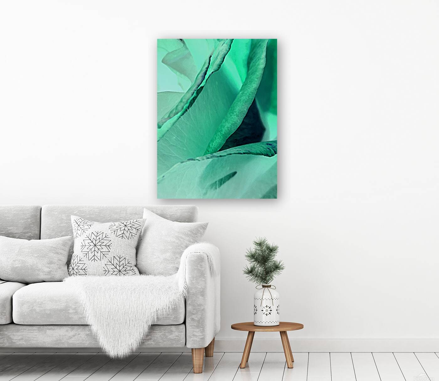 Abstract Calm Rose  Reproduction
