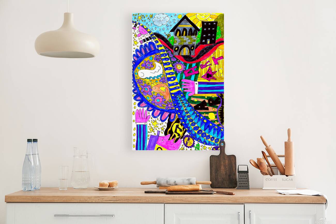 Abstract Doodle Creativity Reproduction