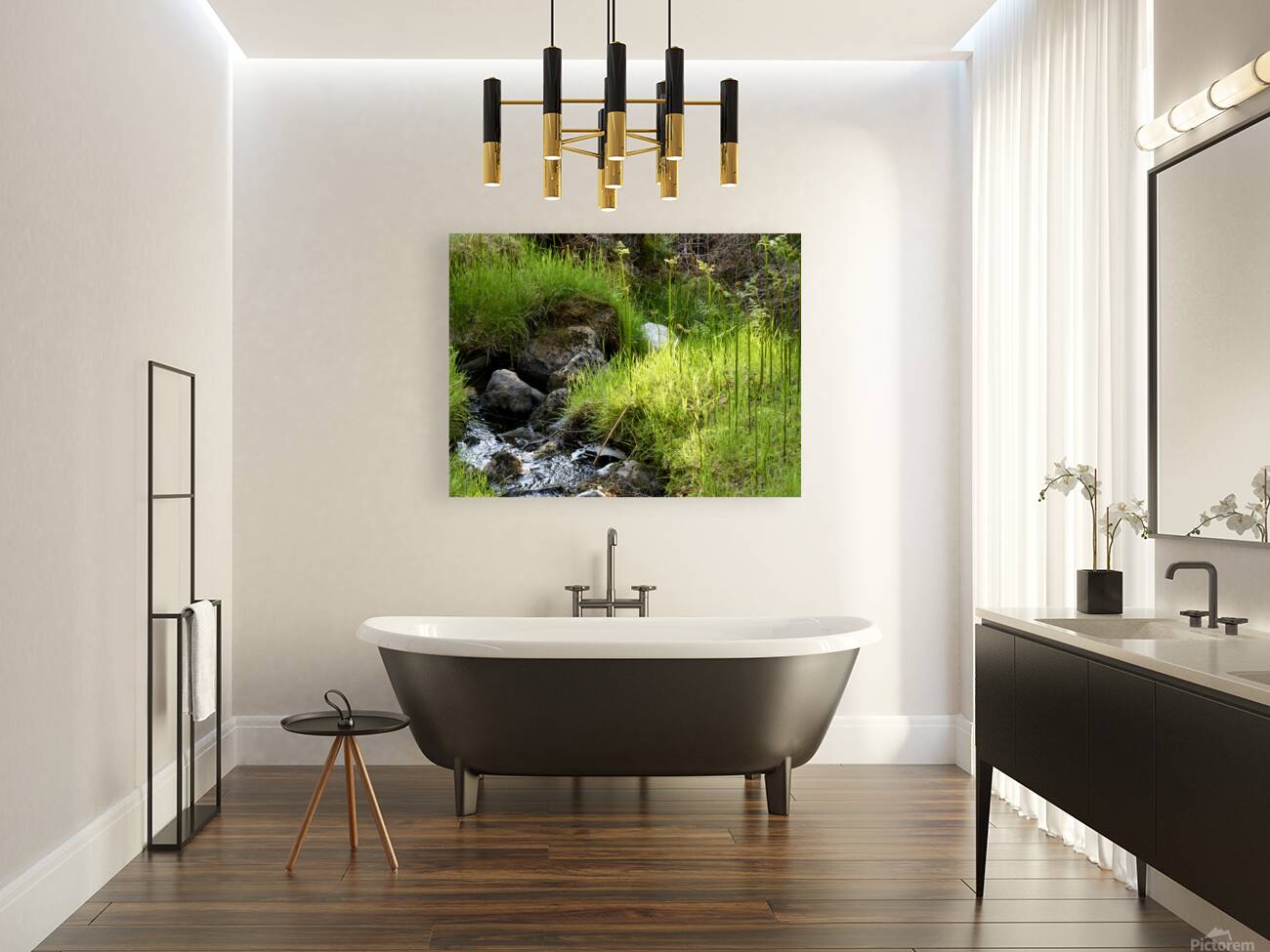 Scottish Highlands Summer Nature Walk Reproduction