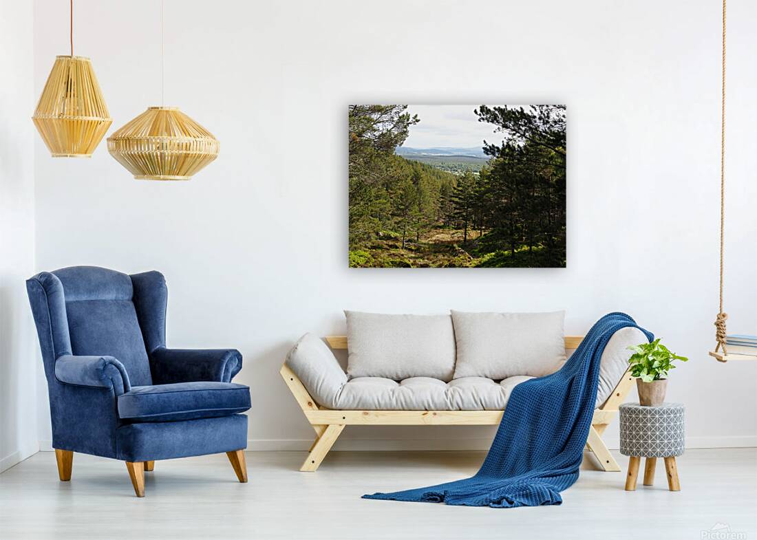 Scottish Highlands Landscape View                                                                                                                     Reproduction