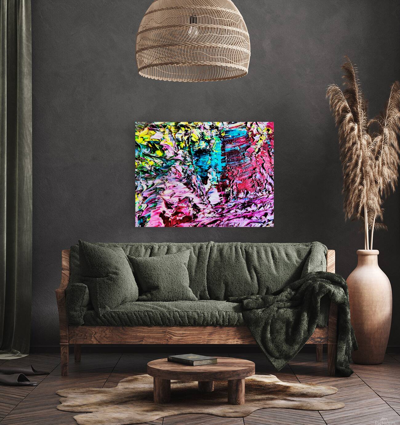 Colourful Old Bodach of Albany Reproduction