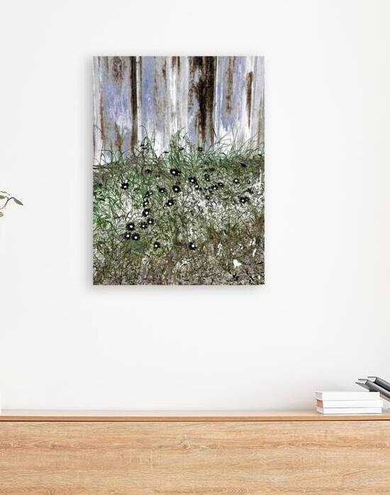 Summer Daises and Grass Reproduction