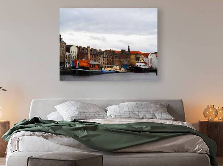  Edinburghs Colourful Canal                                                                                                             by Catriona Roberts Nature Photography and Designs