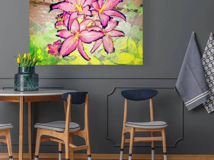  Abstract Blooms in a Mystical Garden                                                                                                                     by Catriona Roberts Nature Photography and Designs