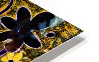 Abstract Natures Vibrant Floral Display HD Metal print