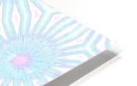 Abstract Pastel Mandala Pattern  HD Metal print