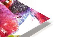 Abstract Colourful Lilies HD Metal print