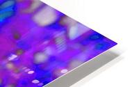 Abstract Coloured Dandelion Seeds Close Up HD Metal print