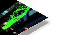 Abstract Neon Foxgloves HD Metal print