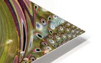 Abstract Vortex Acrylic Circles  HD Metal print