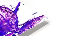Cool Abstract Grey Daisy HD Metal print