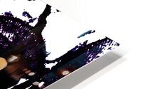 Abstract Neon Daises HD Metal print