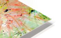 Abstract Wispy Dandelion Corner HD Metal print