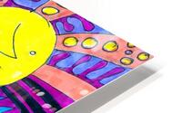 Abstract Surreal Doodle Landscape HD Metal print