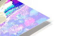 Abstract Vibrant Daisy HD Metal print