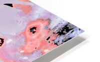 Abstract Colourful Large Daisy HD Metal print