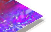 Abstract Bright Daises HD Metal print