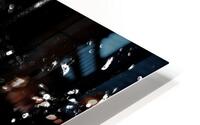 Abstract High Contrast Daises  HD Metal print