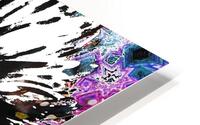 Abstract Dynamic Daisy Flower HD Metal print