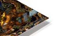 Abstract Swirl Kaleidoscope Flow  HD Metal print
