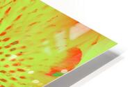 Abstract Cone Flower HD Metal print