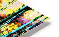 Abstract Sunlight through the Trees HD Metal print