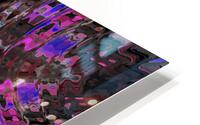 Abstract Colours Collide version 2  HD Metal print