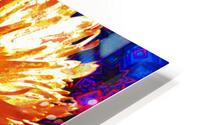 Abstract Daisy Light Design version 8 HD Metal print