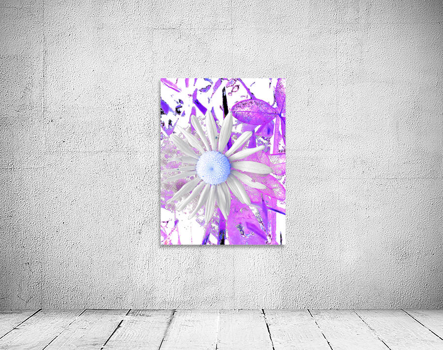 Cool Vivid Abstract Daisy Wall Preview