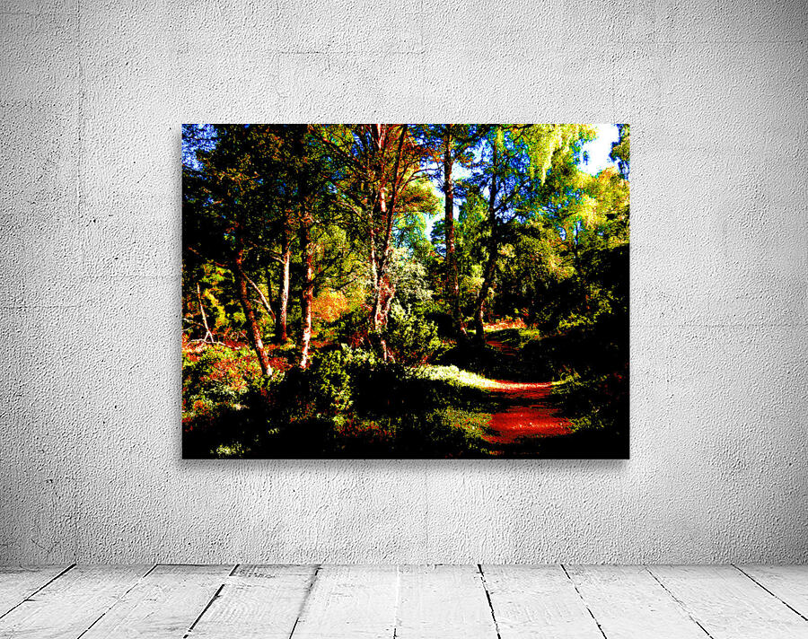 Impressionistic Abstract Landscape Too  Wall Preview