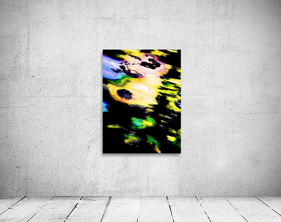 Abstract Chaotic Hues Wall Preview