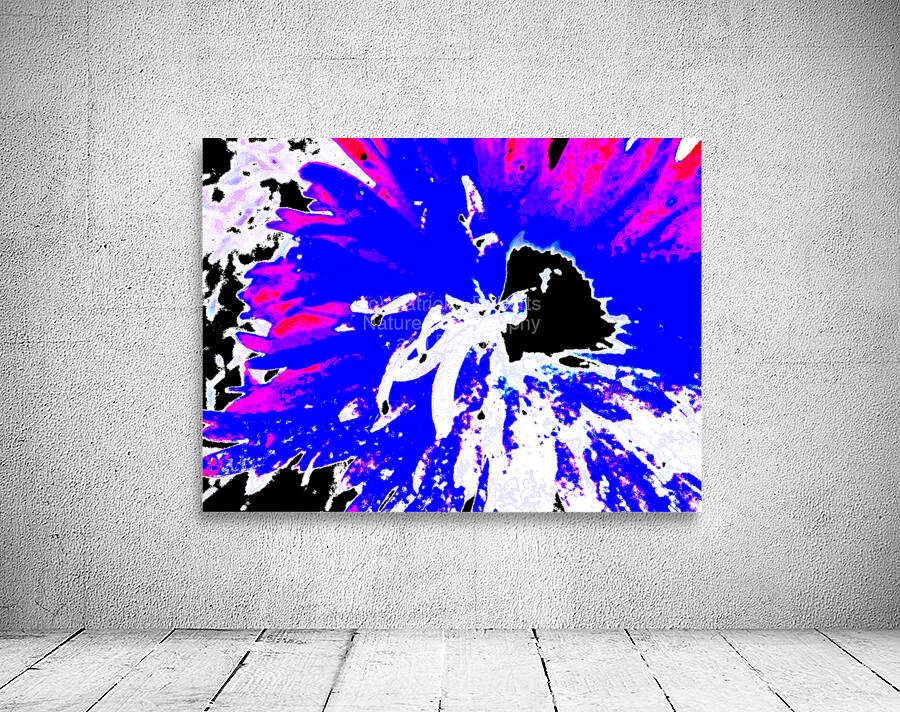 Abstract Daisy Wall Preview
