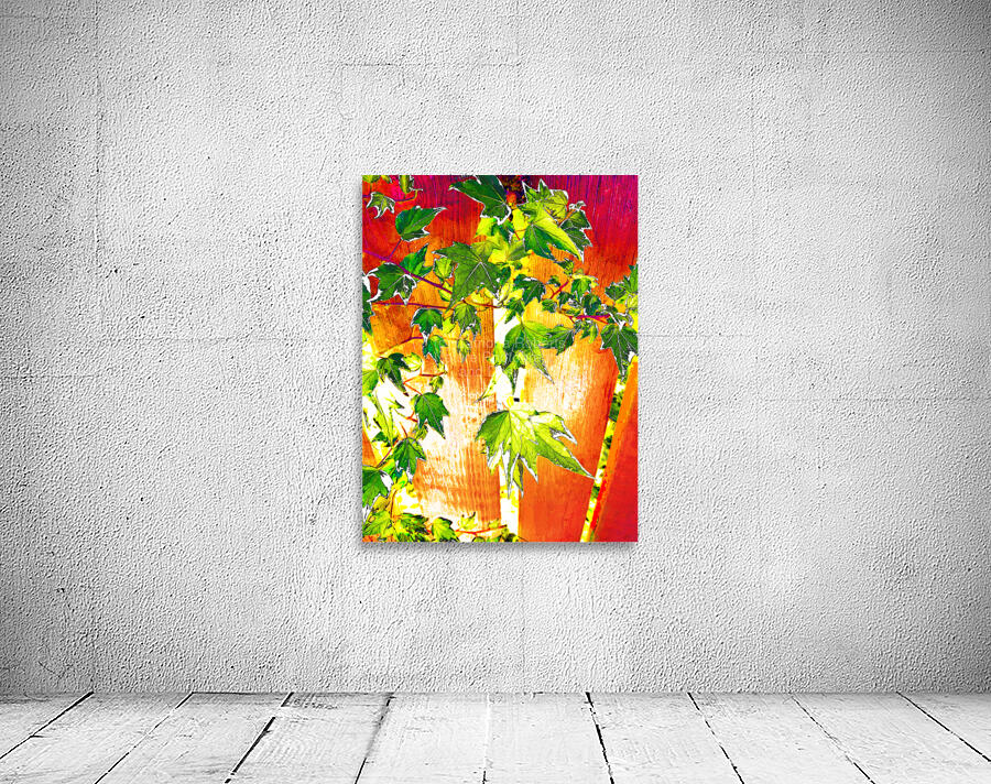 Abstract Vibrant Ivy  Wall Preview