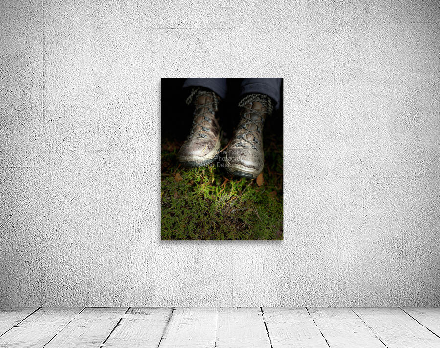 Scenes from the Trail- Muddy Boots Wall Preview