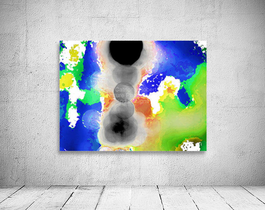  Abstract Bokeh Spheres                                                                                                                 Wall Preview