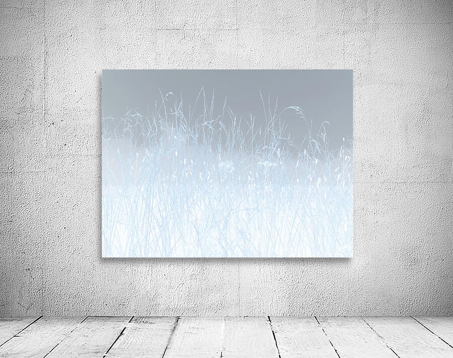  Abstract Linear Inverted Long Grass In the Mist Wall Preview