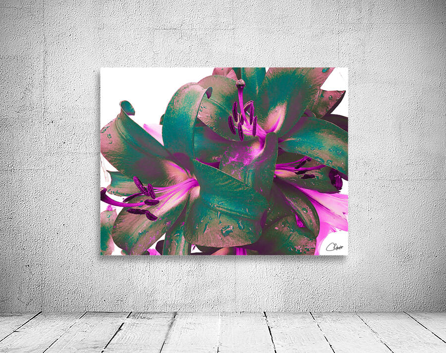 Tumbling Poster Lilies Wall Preview