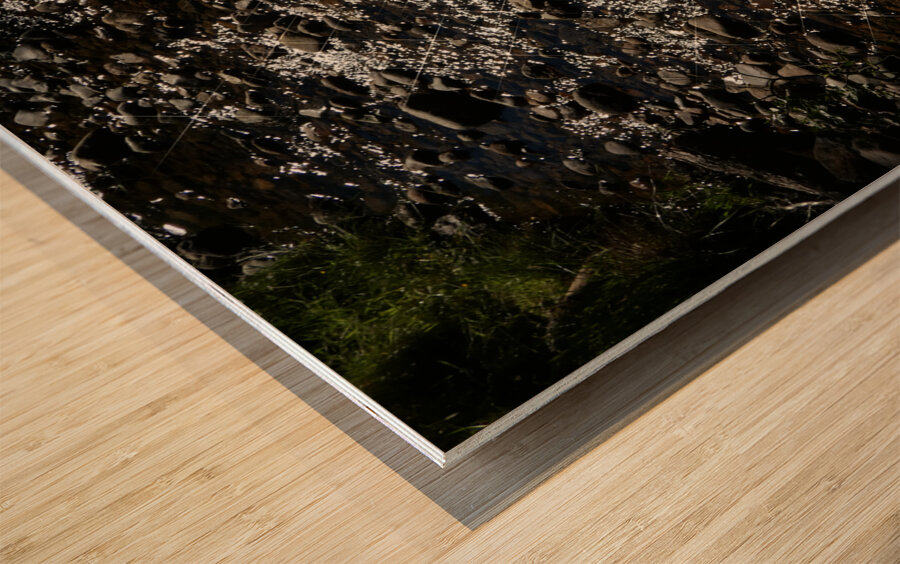 Sparking Water of the Scottish Highlands Wood print