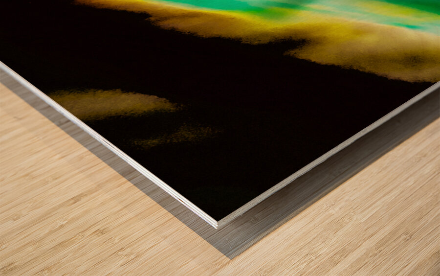  Abstract Dynamic Light                                                                                                                     Wood print