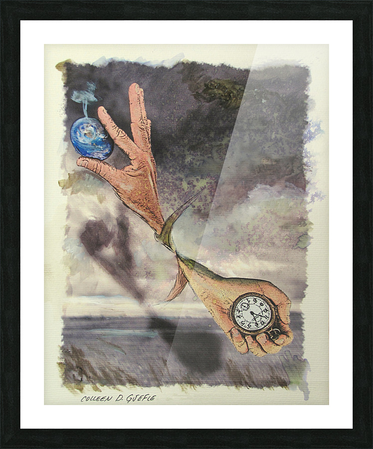 Squish Picture Frame print