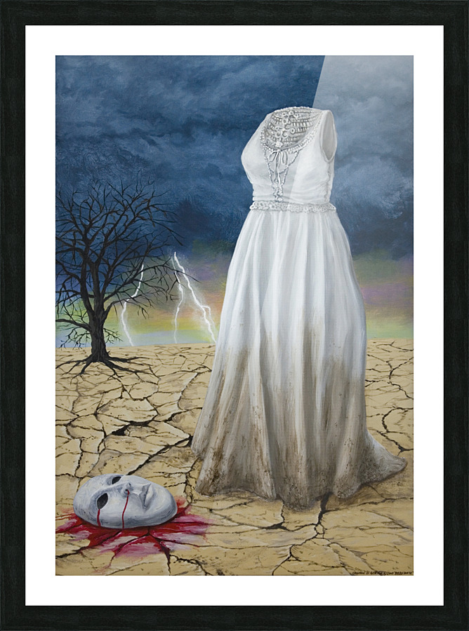 Debutante Picture Frame print