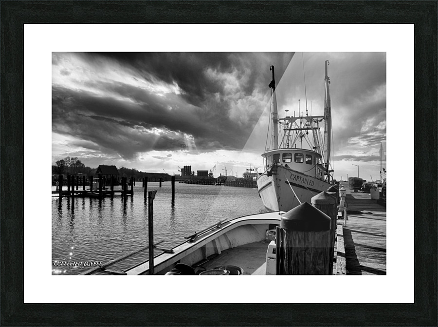 Captain Ed Picture Frame print