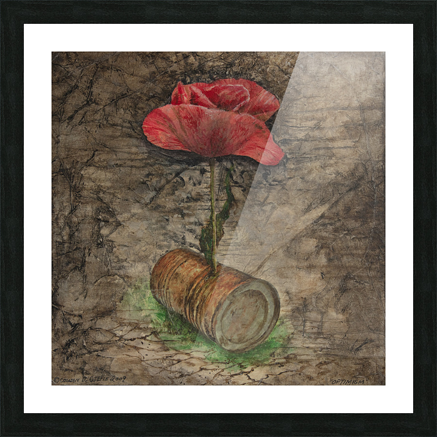 Optimism Picture Frame print