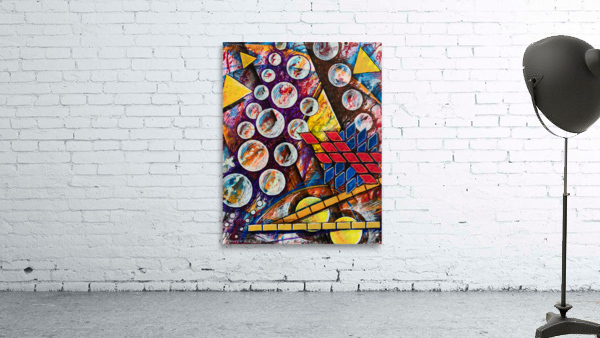 Geometric Progression Wall Preview