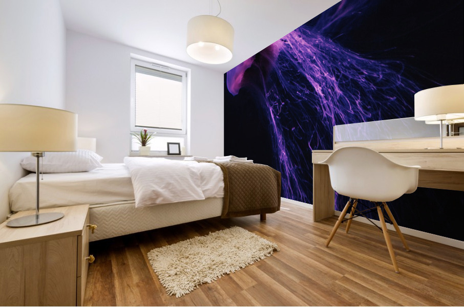 Neon Jelly Mural print